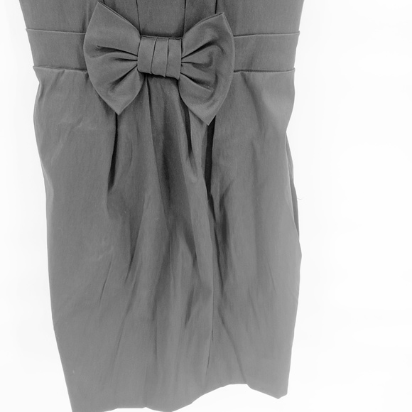 Jessica McClintock Sequin Bow Cocktail Dress - Picture 7 of 8